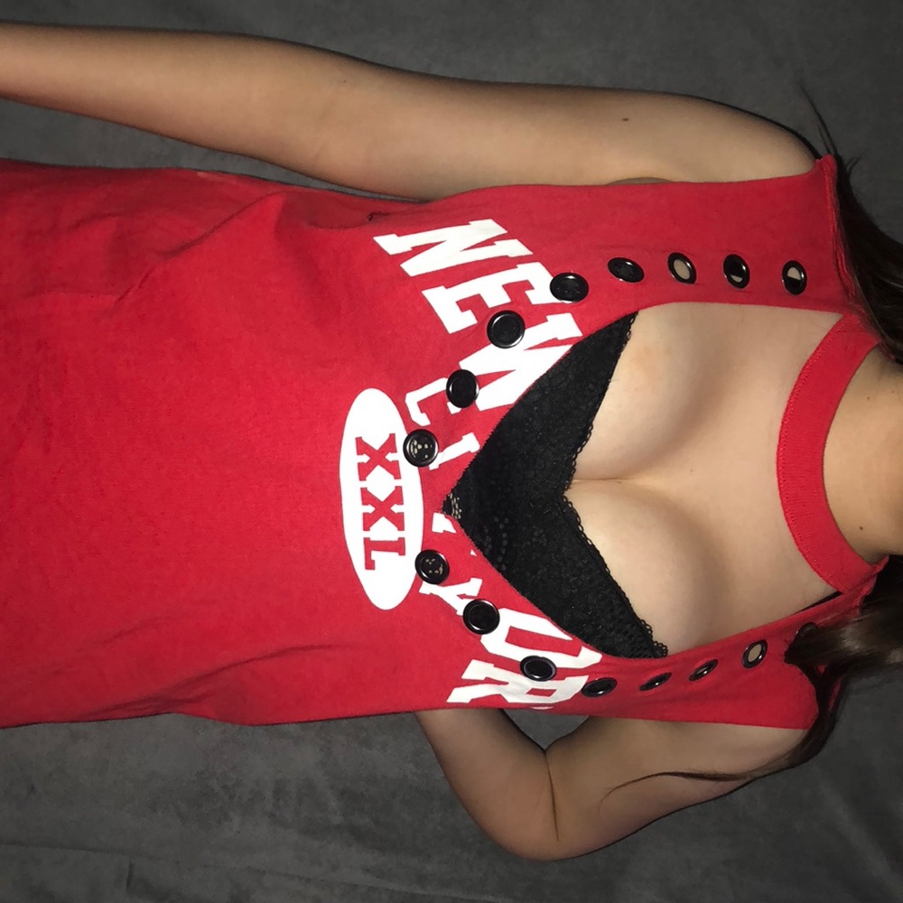 A  over the bathing suit top shirt